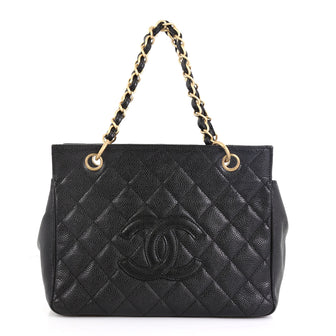 Chanel Petite Timeless Tote Quilted Caviar 