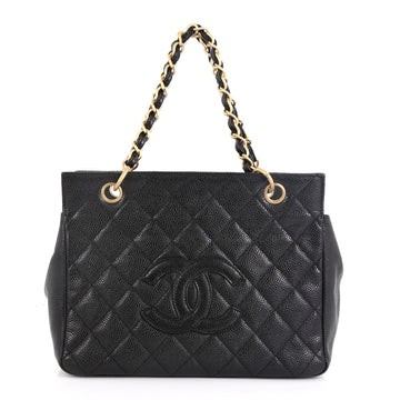 Chanel Petite Timeless Tote Quilted Caviar 