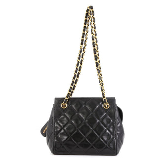 Chanel Vintage Chain Tote Quilted Lambskin Mini