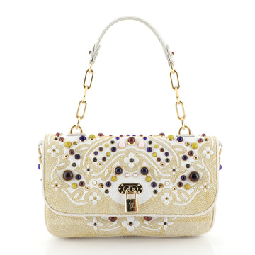 Louis Vuitton Les Extraodinaires Tupelo Handbag Embellished Mixed Media PM