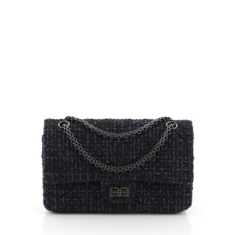 Chanel Reissue 2.55 Flap Bag Quilted Tweed 225