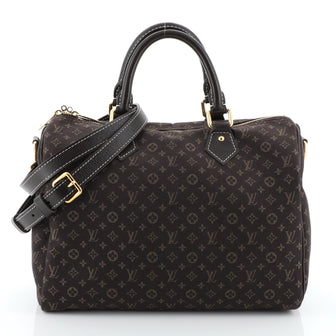 Louis Vuitton Speedy Bandouliere Bag Monogram Idylle 30