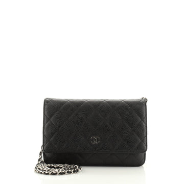 Chanel Wallet on Chain Quilted Caviar