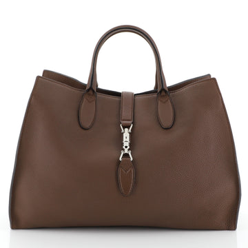 Gucci Jackie Soft Tote Leather Large