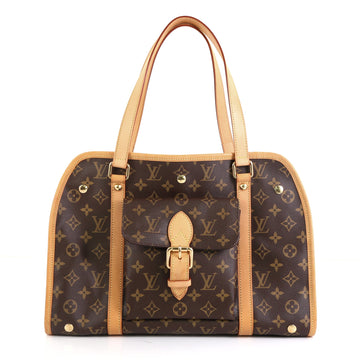 Louis Vuitton Baxter Dog Carrier Monogram Canvas GM