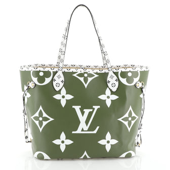 Louis Vuitton Neverfull NM Tote Limited Edition Colored Monogram Giant MM