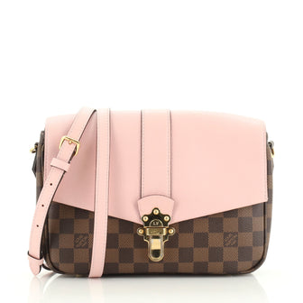 Louis Vuitton Clapton Handbag Damier and Leather PM
