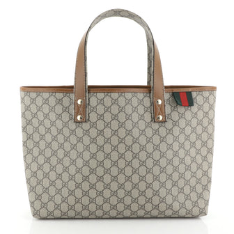 Gucci Web Loop Tote GG Coated Canvas Medium