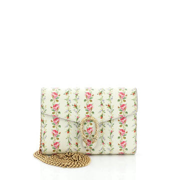 Gucci Dionysus Chain Wallet Printed Leather Small