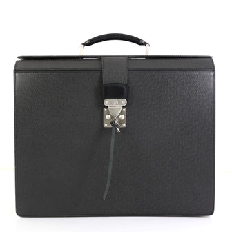 Louis Vuitton Pilot Briefcase Taiga Leather 
