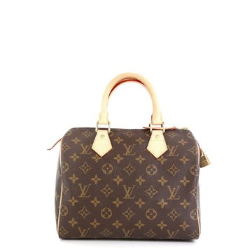 Louis Vuitton Speedy Handbag Monogram Canvas 25