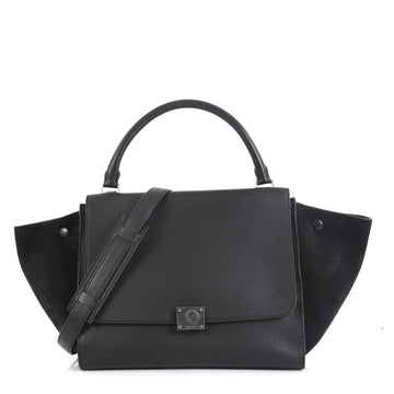 Celine Trapeze Handbag Leather Medium