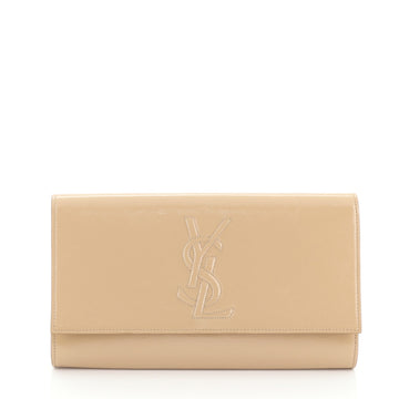 Saint Laurent Belle de Jour Clutch Leather Large