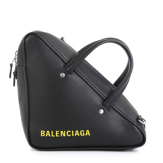 Balenciaga Triangle Duffle Bag Leather Small