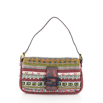 Fendi Baguette Ribbon with Lizard 