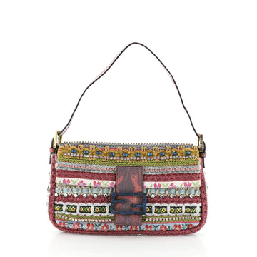 Fendi Baguette Ribbon with Lizard 