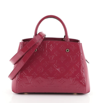 Louis Vuitton Montaigne Monogram Vernis Bag