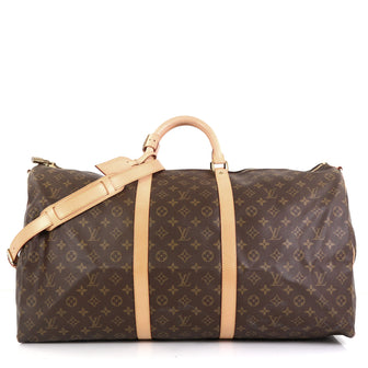 Louis Vuitton Keepall Bandouliere Bag Monogram Canvas 60