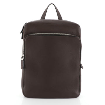 Prada Zip Around Backpack Calfskin Medium