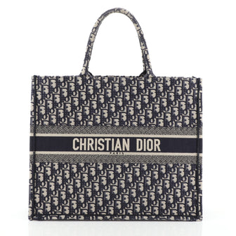 Christian Dior Book Tote Oblique Canvas 