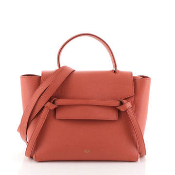 Celine Belt Bag Textured Leather Micro