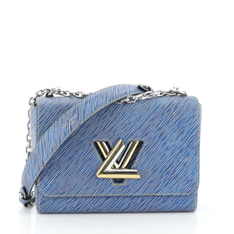 Louis Vuitton Twist Handbag Electric Epi Leather MM