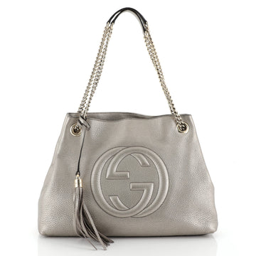 Gucci Soho Chain Strap Shoulder Bag Leather Medium