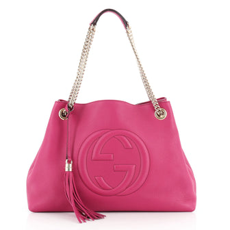 Gucci Soho Chain Strap Shoulder Bag Leather Medium