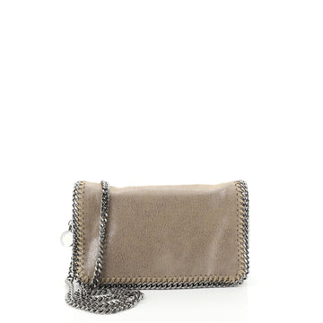 Stella McCartney Falabella Flap Crossbody Bag Shaggy Deer Small