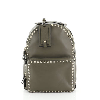 Valentino Rockstud Backpack Leather Medium