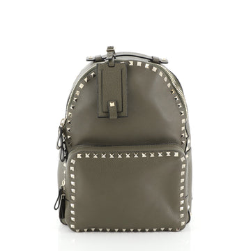 Valentino Rockstud Backpack Leather Medium
