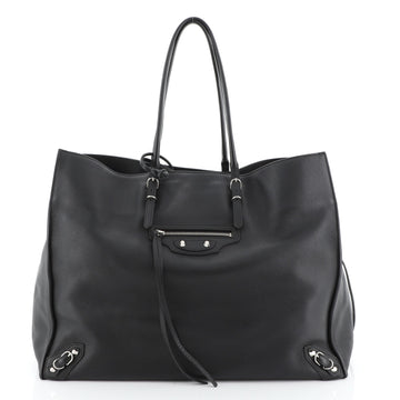 Balenciaga Papier A4 Zip Around Classic Studs Bag Leather Large