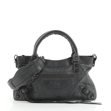 Balenciaga First Classic Studs Bag Leather 