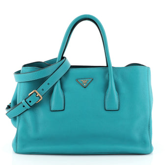 Prada Convertible Shopping Tote Vitello Daino Large