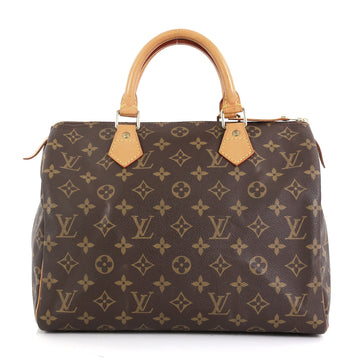 Louis Vuitton Speedy Handbag Monogram Canvas 30