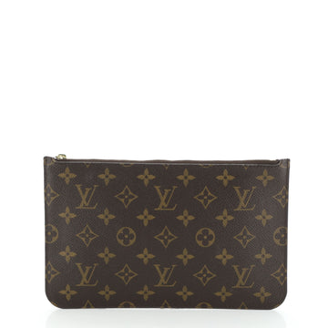 Louis Vuitton Neverfull Pochette Monogram Canvas Large