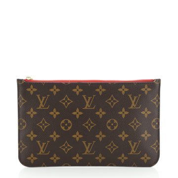 Louis Vuitton Neverfull Pochette Monogram Canvas Large