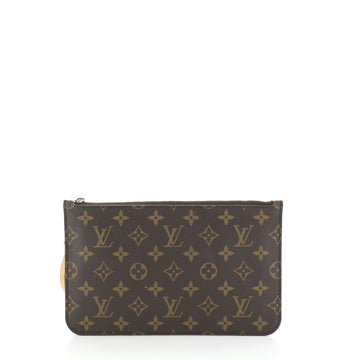 Louis Vuitton Neverfull Pochette Monogram Canvas Large