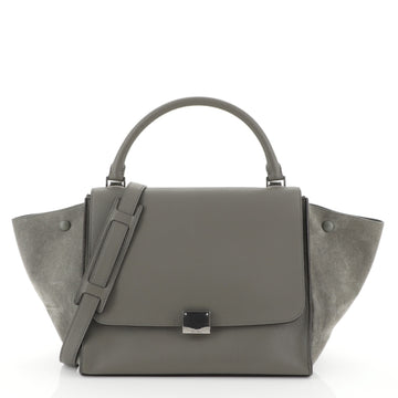 Celine Trapeze Handbag Leather Medium