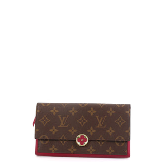 Louis Vuitton Flore Wallet Monogram Canvas 