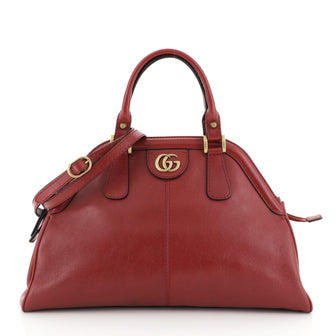 Gucci RE(BELLE) Top Handle Bag Leather Medium