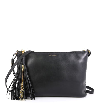 Saint Laurent Teen Monogram Crossbody Bag Leather 