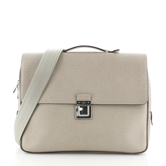 Louis Vuitton Vassili Handbag Taiga Leather PM