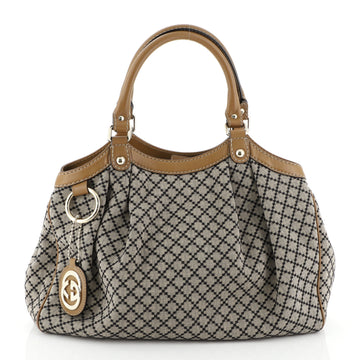 Gucci Sukey Tote Diamante Canvas Medium