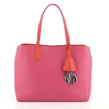 Christian Dior Addict Shopping Tote Leather Small