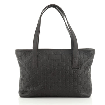 Zip Tote Guccissima Leather Small