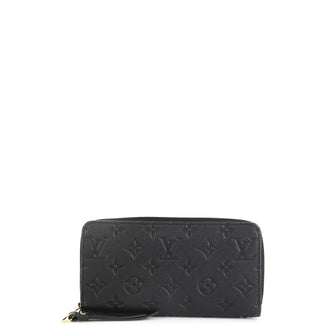 Louis Vuitton Zippy Wallet Monogram Empreinte Leather 
