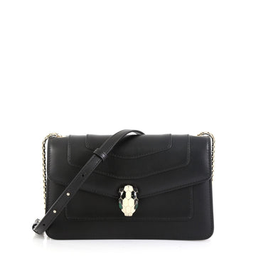 Bvlgari Serpenti Forever Shoulder Bag Leather Small