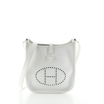 Hermes Long Strap Evelyne Crossbody Bag Epsom TPM