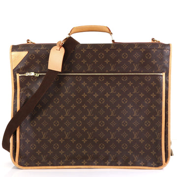 Louis Vuitton Garment Carrier Bag Monogram Canvas Two Hangers